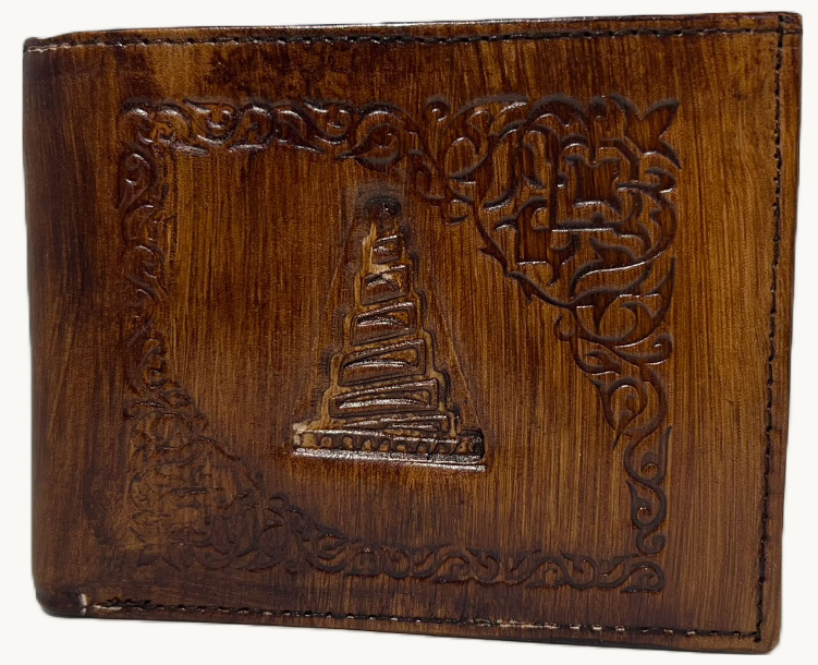 Men Handmade wallet of leather. Lamassu (جلد طبيعي)
