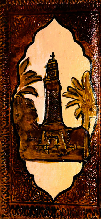 Handmade wallet for women, made from cow leather. جلد طبيعي