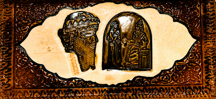 Handmade wallet for women, made from cow leather. (Sargon and Hammurabi)