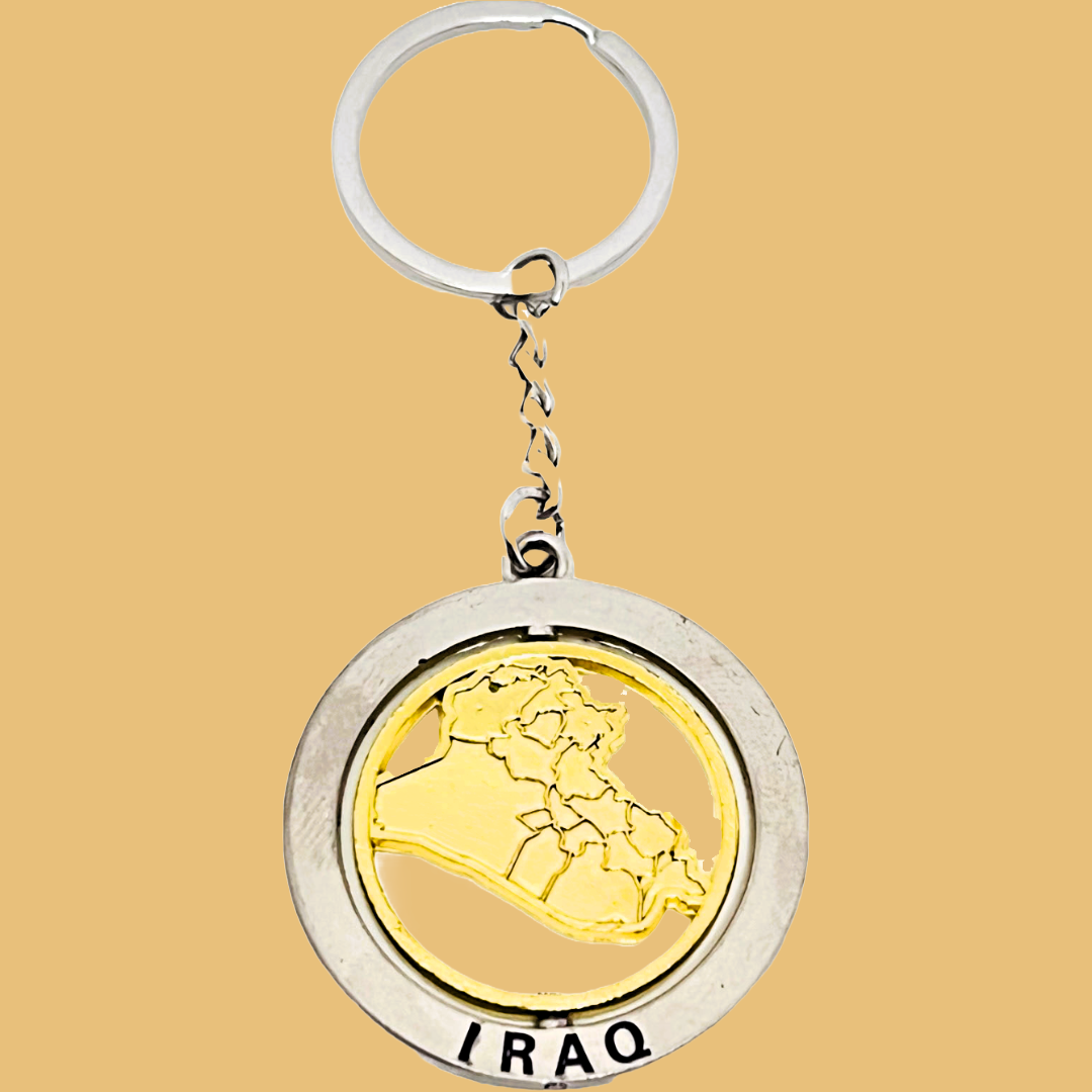 Keychain Iraq Map
