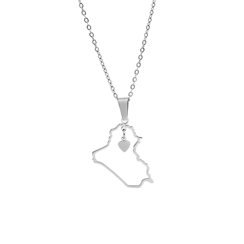Iraqi Map/Heart